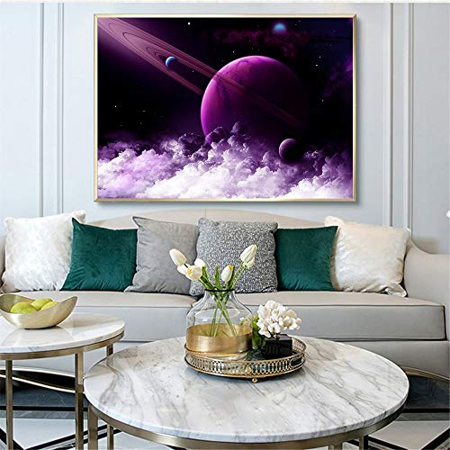 KWzEQ Imprimir en Lienzo Nebulosa planetaria Imagen de Arte de Pared decoración del hogar para Carteles de Sala de estar60x90cmPintura sin Marco