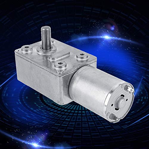 L-Yune,bolt 1pc 12V Engranaje de reducción de Motor Reversible eléctrico del Motor de accionamiento 5 RPM Gusano Reductor Orientado