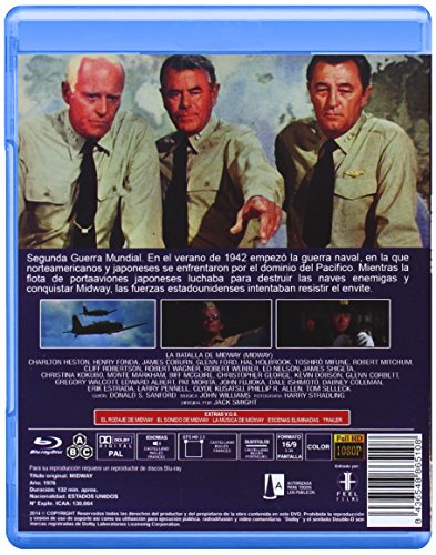 La Batalla De Midway BDr 1976 Midway [Blu-ray]