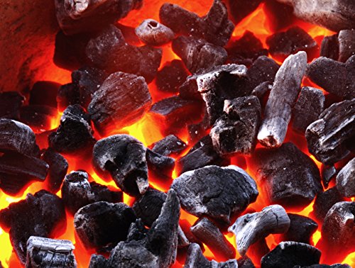 L.A. Garden Grillkohle Premium-Buchenholzkohle Carbón para Barbacoa