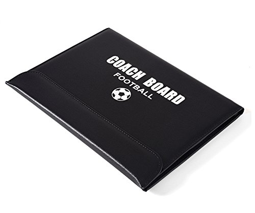 LaceDaisy Professional Abatible Pizarra Táctica de Fútbol Carpeta Táctica Magnéticas para Entrenador Entrenamiento de Fútbol con Imanes Lapiceros y Goma de Borrar