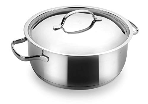 Lacor - 32624 - Tartera Con Tapa Basic 24 cm Inox