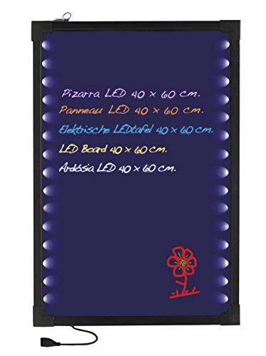 Lacor 39140 - Pizarra eléctrica LED