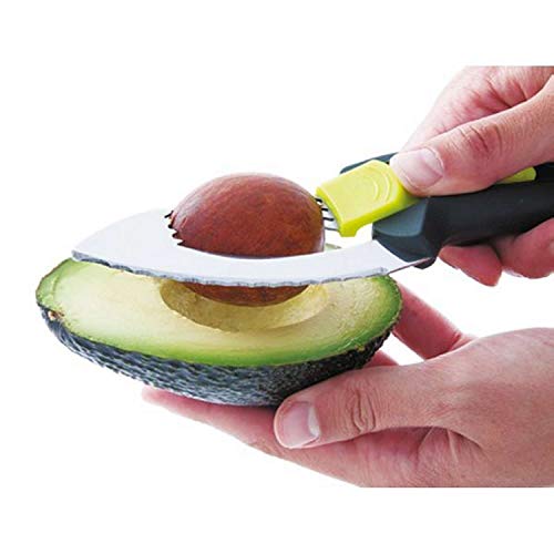 Lacor - 61355 - Pelador De Aguacates Con 5 funciones Inox.