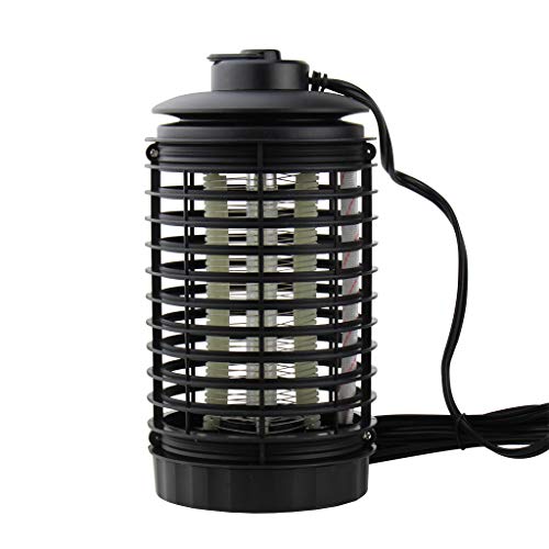 Lámpara Anti Mosquitos,ZARLLE Electrónica Mosquito de la Lámpara Mata Mosquitos El Mejor Segura y Eficaz Lámpara de Anti-Mosquito,Polillas, Moscas, Insectos con Luz UV