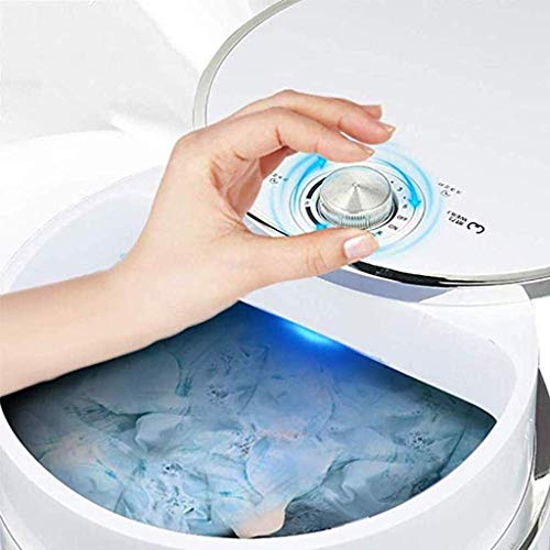 Lavado Máquina portátil pequeña Mini Compacto de Mano Semi automática for lavadoras y secadoras Perfecto for Apartment Hotel del Dormitorio DDLS