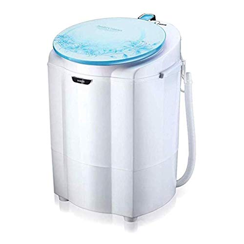 Lavado portátil máquina automática Ligera Lavadora con función de Giro y el Temporizador de Apartment Hotel Dormitorio (Color: Rojo) JIAJIAFUDR (Color : Blue)