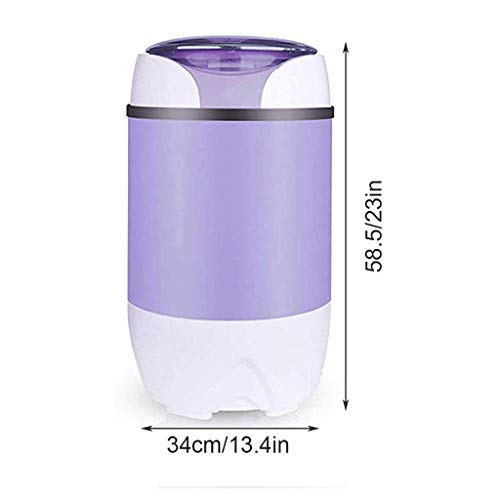 Lavadora, Mini pequeño Solo baño, máquina de Lavado portátil, fácil de Camp Hotel compartida de Camping JIAJIAFUDR