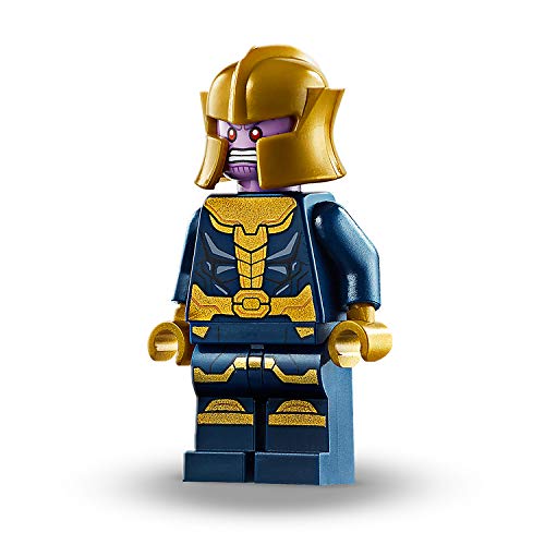 LEGO Super Heroes - Armadura Robótica de Thanos, Juguete de Construcción de Figura de Acción Mecánica de Juguete Inspirada en el Universo de Marvel, Set de Meca Coleccionable (76141)