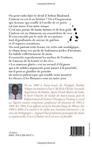 Les marrons glacés: Poèmes (Rimes & Prose)