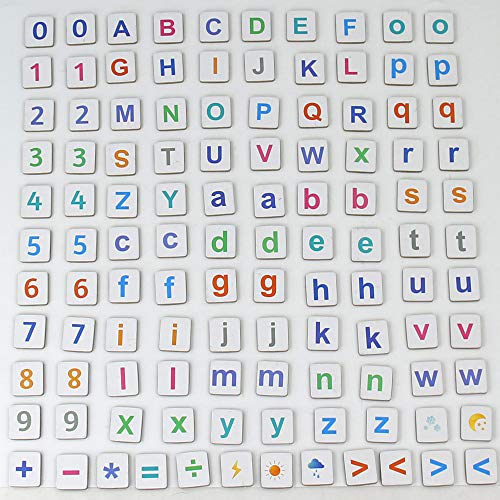 Letras y Números Magnéticos para Niños Juguetes Educativos Montessori para Aprendizaje Preescolar Ortografía Cuenta 142 Piezas Imanes Nevera Juguetes para 3 4 5 6 Años