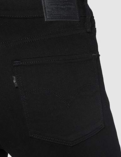 Levi's 725 High Rise Bootcut Vaqueros Corte de Bota, Negro (Black Sheen 0032), W28/L34 (Talla del Fabricante: 28 34) para Mujer