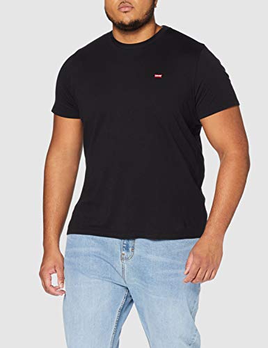 Levi's SS Original Hm tee Camiseta, Negro (Cotton + Patch Black 0009), XXX-Large para Hombre