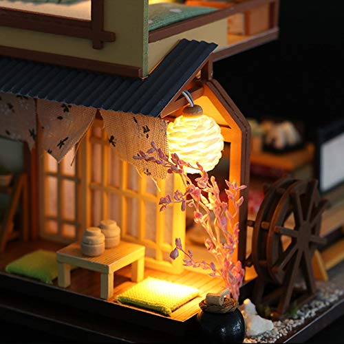 Liamostee 1 Unidad de casa de muñecas DIY Modelo de casa de Juguete Estilo japonés