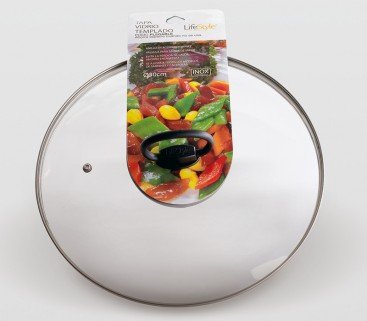 Lifestyle - Tapas de Cristal con asa abatible - 30 cm