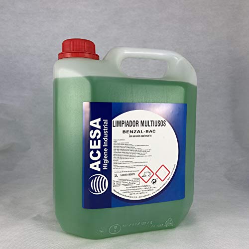 Limpiador Multiusos Antibacterias Desinfectante BAC-97 ACESA Formato Industrial 5 Litros