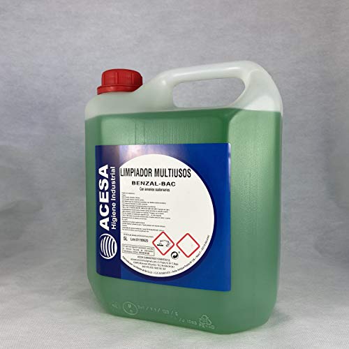 Limpiador Multiusos Antibacterias Desinfectante BAC-97 ACESA Formato Industrial 5 Litros