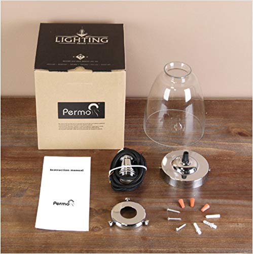 LIUJINHAI Permo Vintage Hanglamp Glass Chandelier Vintage Colgante Luz de Techo Modernas Lámparas Iluminación Catering Iluminación Productos para el Hogar