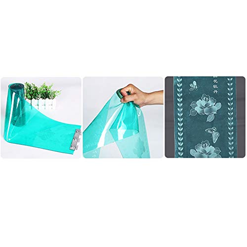 LJIANW Cortina for Puerta Tiras PVC Puerta De Cortina De Tira De PVC, 15CM 1 Pieza, 0.2mm Grosor Aire Aislado A Prueba De Polvo Almacén De Cámaras Frigoríficas Abastecimiento