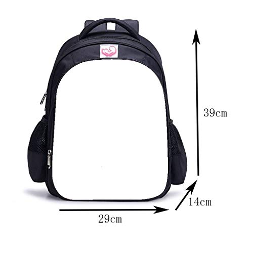 LLYDIANMochila Junior para Niños 3D Estudiantes de la Escuela Bolsa de Minecraft Bolsa de lápiz de Gran Capacidad Aislante del Almuerzo Bolsa de jardín de niños de Escuela Primaria Mochila Secundaria