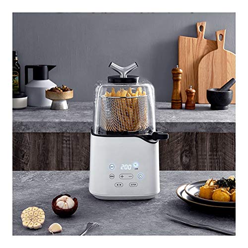 LQ Aire portátil Fryer, 820W Aire sin Aceite de la freidora, deshidratador, Aire eléctrico freidora con Mango Anti-escaldado, for Healthy Aceite y Baja en Grasa de Cocina