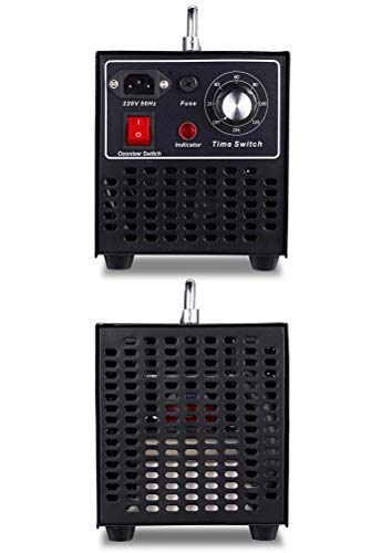 Lumemery Generador de ozono Industrial 10000mg/h O3 Ozonizador Purificador Aire Comercial Desodorizador Alta Resistencia para Oficina Cocina del Hotel