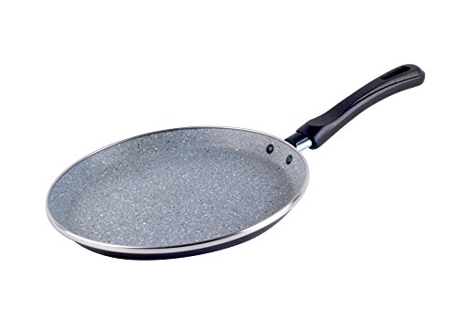 Magefesa Dolomiti - Crepier de 24 cm de Acero esmaltado, Color Gris Marengo