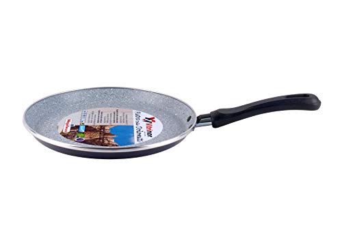 Magefesa Dolomiti - Crepier de 24 cm de Acero esmaltado, Color Gris Marengo