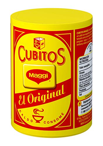 Maggi Pastillas para Caldo en Cubitos - Caldo Deshidratado - 24 pastillas para caldo