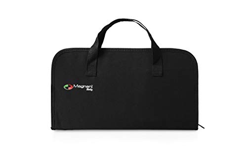 Magnani - Juego de Cuchillos (9 Piezas, Acero Inoxidable, 37 x 22 x 6 cm)