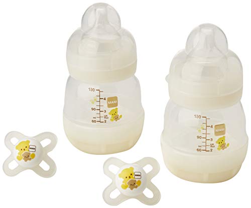 MAM Easy Start - Juego de cuchillas anticólicos beige beige