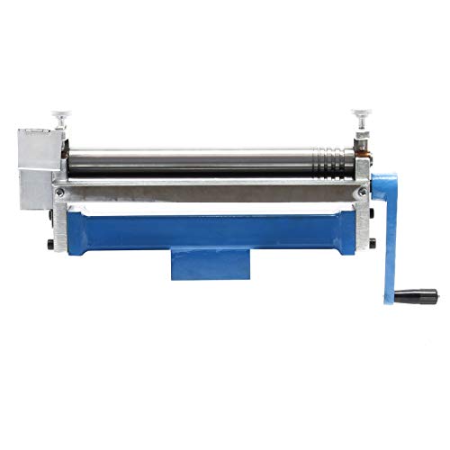 Máquina curvadora 3 rodillos 300mm Dobladora Espesor chapa 2,5mm Taller chapa Cilindros curvadores