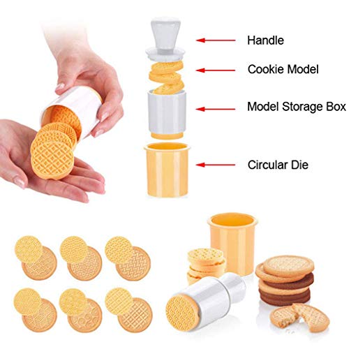 Mariisay Galletas De Silicona Sello Molde para Galletas Decoraciones para Pasteles Molde para Hornear Cocina Panadería Suministros Venta Hogar Uso Diario Producto (Color : #2, Size : Size)