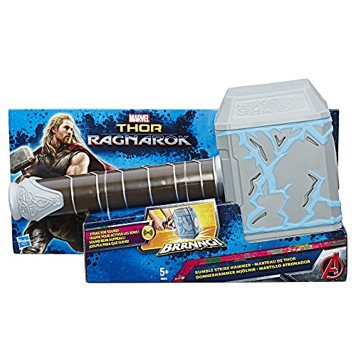 Marvel Avengers- Avengers Martillo atronador de Thor, Multicolor, 34 x 18 cm (Hasbro B9975EU4)