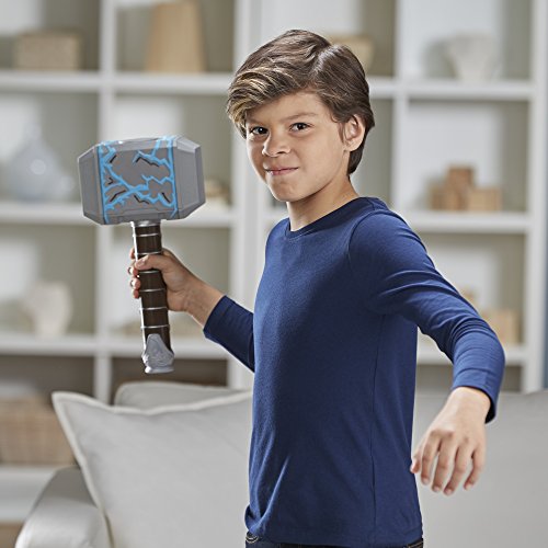 Marvel Avengers- Avengers Martillo atronador de Thor, Multicolor, 34 x 18 cm (Hasbro B9975EU4)