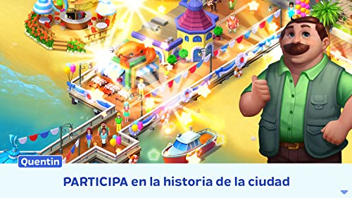 Match Town Makeover: Tu ciudad es tu puzle