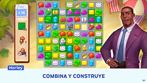 Match Town Makeover: Tu ciudad es tu puzle