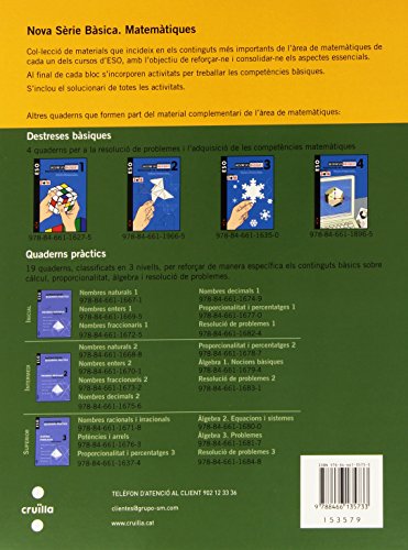 Matemàtiques. 1 ESO. Nova Sèrie Bàsica - 9788466135733