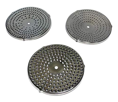 Menaje-Del-Hogar - Pasapurés de 3 Discos de Acero Inoxidable