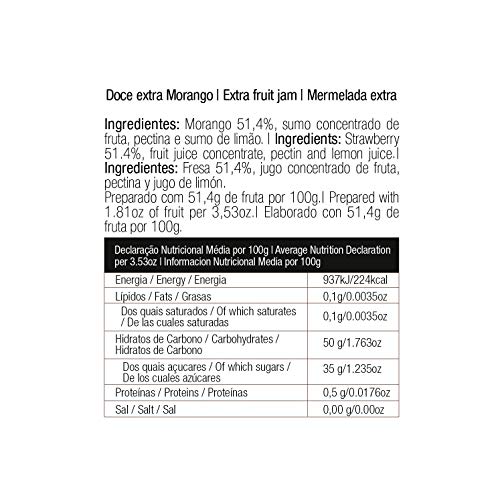 Mermelada de Fresa Sin Azúcar Añadido - 3 Unidades