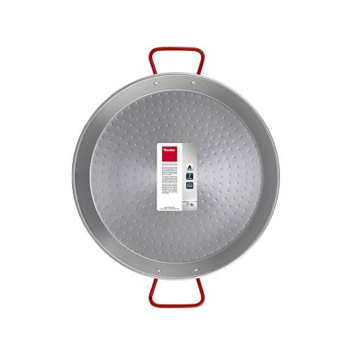Metaltex - Paellera Acero Pulido 12 Raciones 46 cm