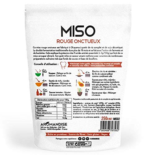 Miso rojo untuoso - 250 g