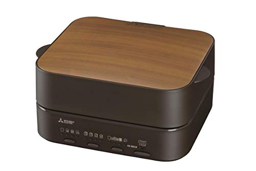 Mitsubishi Horno de pan eléctrico TO-ST1-T retro marrón tostadora que quema 1 hoja de última
