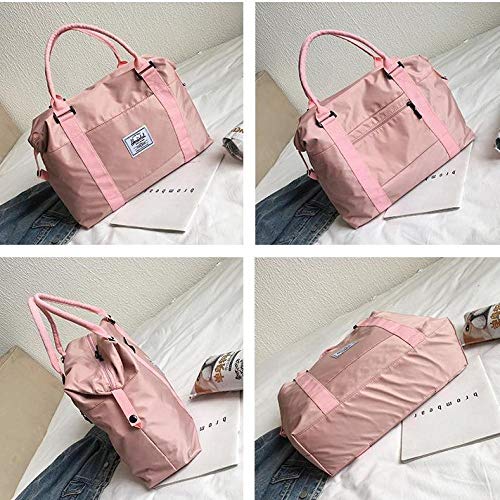 MNBVCX Bolsa De Viaje con Separación En Seco Y Húmedo, Almacenamiento De Manos para Mujeres, Bolsa De Equipaje De Gran Capacidad Y Corta Distancia, 47X34,5X14 Cm