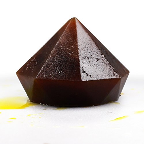 Molde Silicona Para Hielo Diamante,SENHAI Moldes y Bandejas para Bielo Paquete 3 Cubetas Para Cubitos Hielo Molde Para Pasteles Disponible en Horno Refrigerador Horno Microondas Congelador