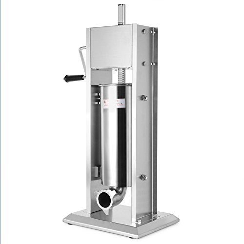 Moracle Máquina para Hacer Salchichas Manual Embutidos Salchicha Manual 2 Velocidades 5L Máquina Manual para Preparar Chorizo 5kg