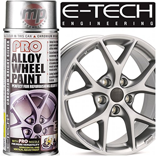 MP Essentials PRO - Pintura para llantas de aleación, 400 ml, aerosol, para personalizar y rehabilitar