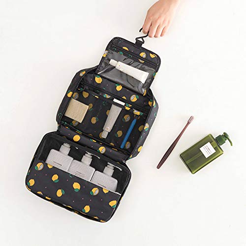 MSNLY Bolsa de cosméticos Impermeable de Gran Capacidad de Viaje, Bolsa de Almacenamiento portátil Multifuncional, Bolsa de Lavado con Gancho