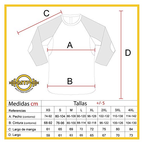 MTP Camiseta anticorte Nivel 5 Manga Corta Talla L