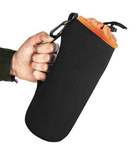MyGadget Funda para Objetivos de Fotografia - Bolsa Protectora de Neopreno - Lens Case para Lentes Camara Reflex/Canon/Nikon/Pentax/Sony - Tamaño L